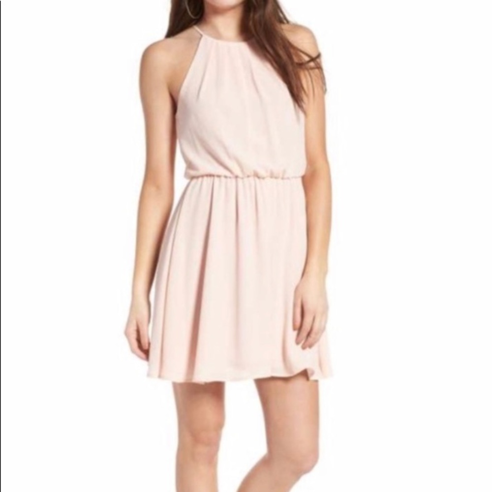 Blush Lush Flowy Dress